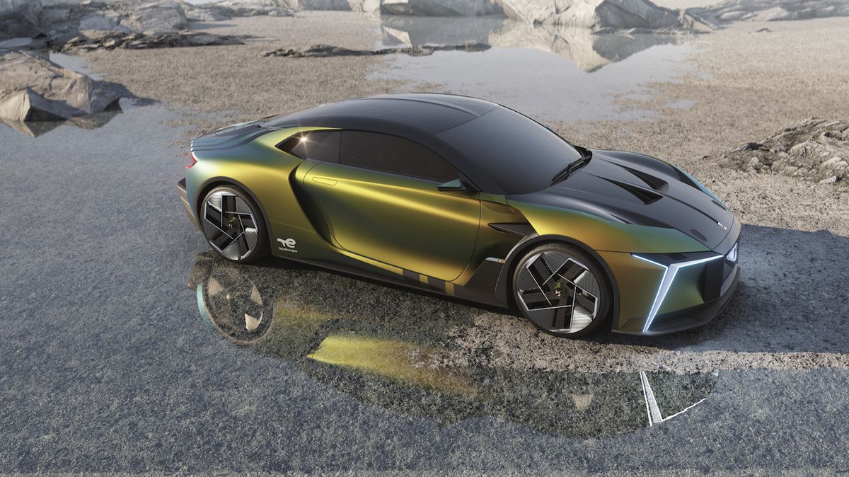 Budoucnost výkonných elektromobilů DS předznamenává koncept E-Tense Performance